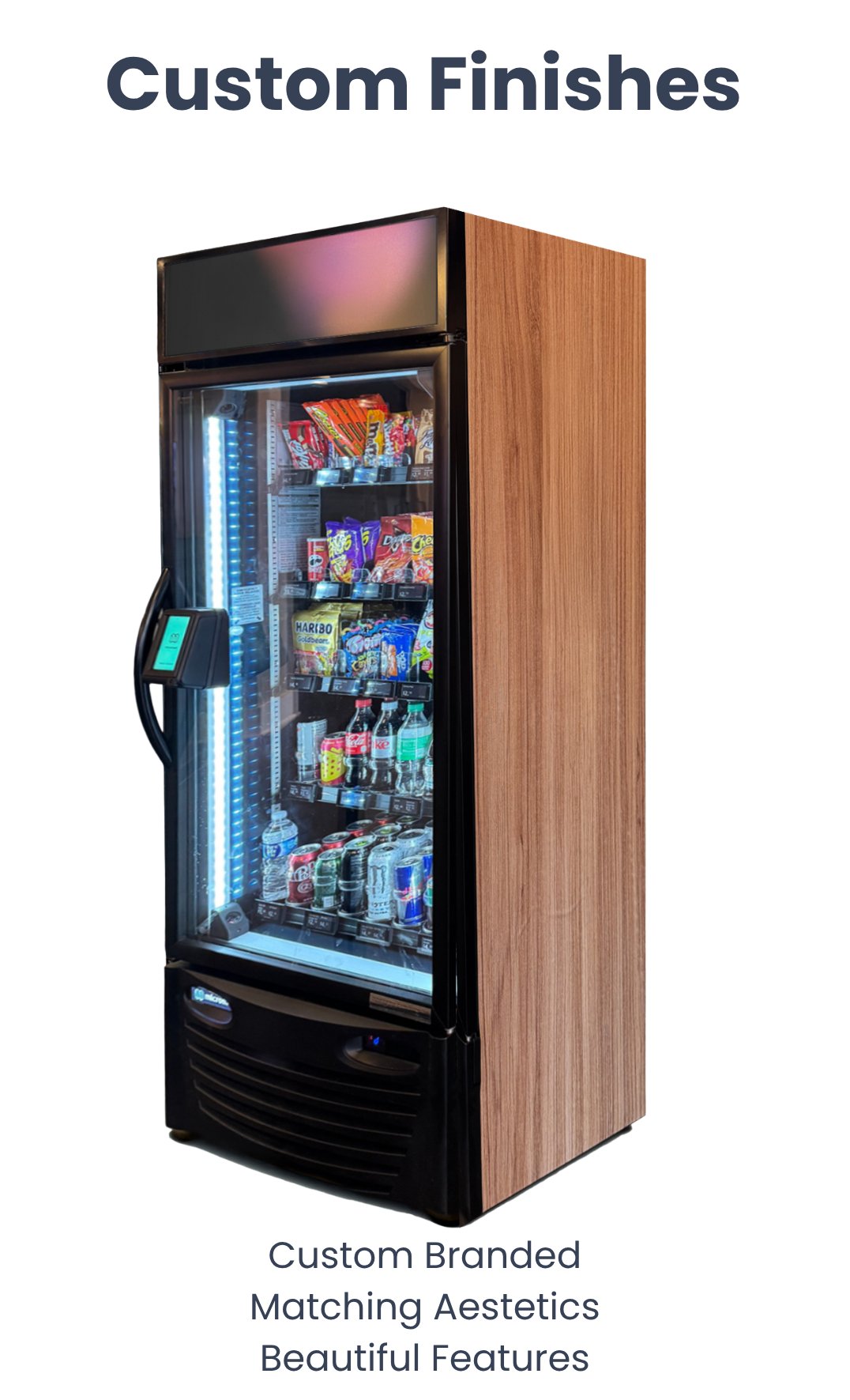 Custom branded smart cooler finish